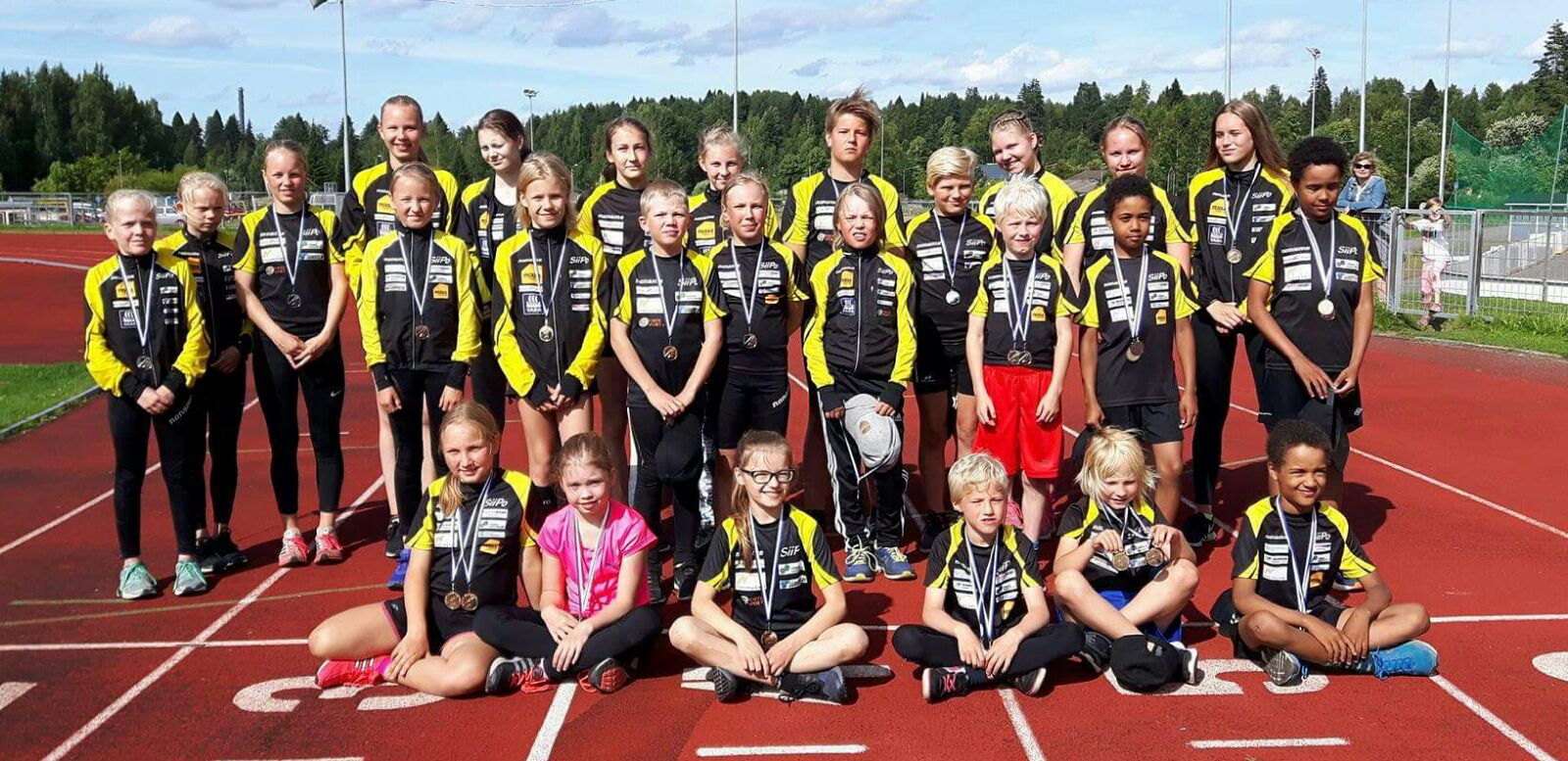 SiiPon viestijoukkueet putsasi palkintopöydän Leppävirralla 20.8 järjestetyissä pm -viesteissä.